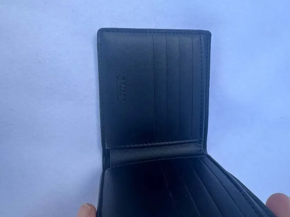 Goyard Saint Pierre Goyardine Coated Canvas Bifold Wallet